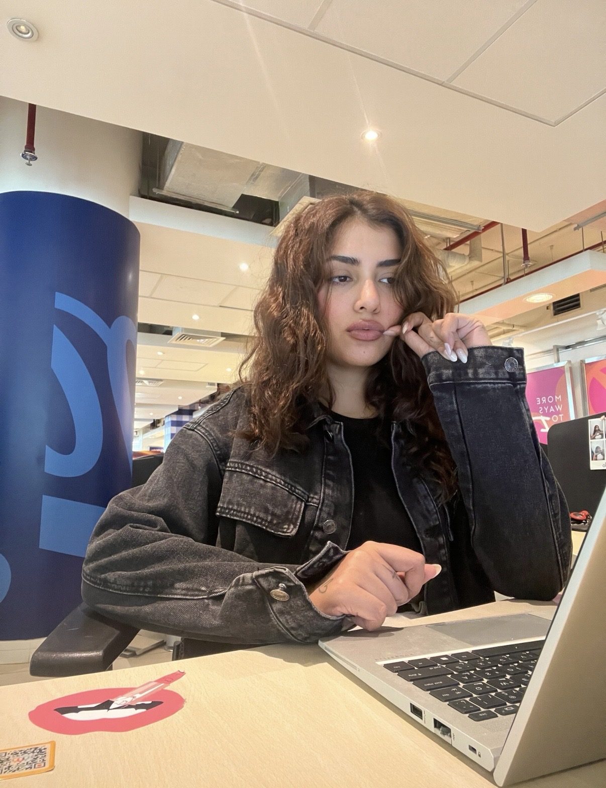 Elle Liana working during her corporate years